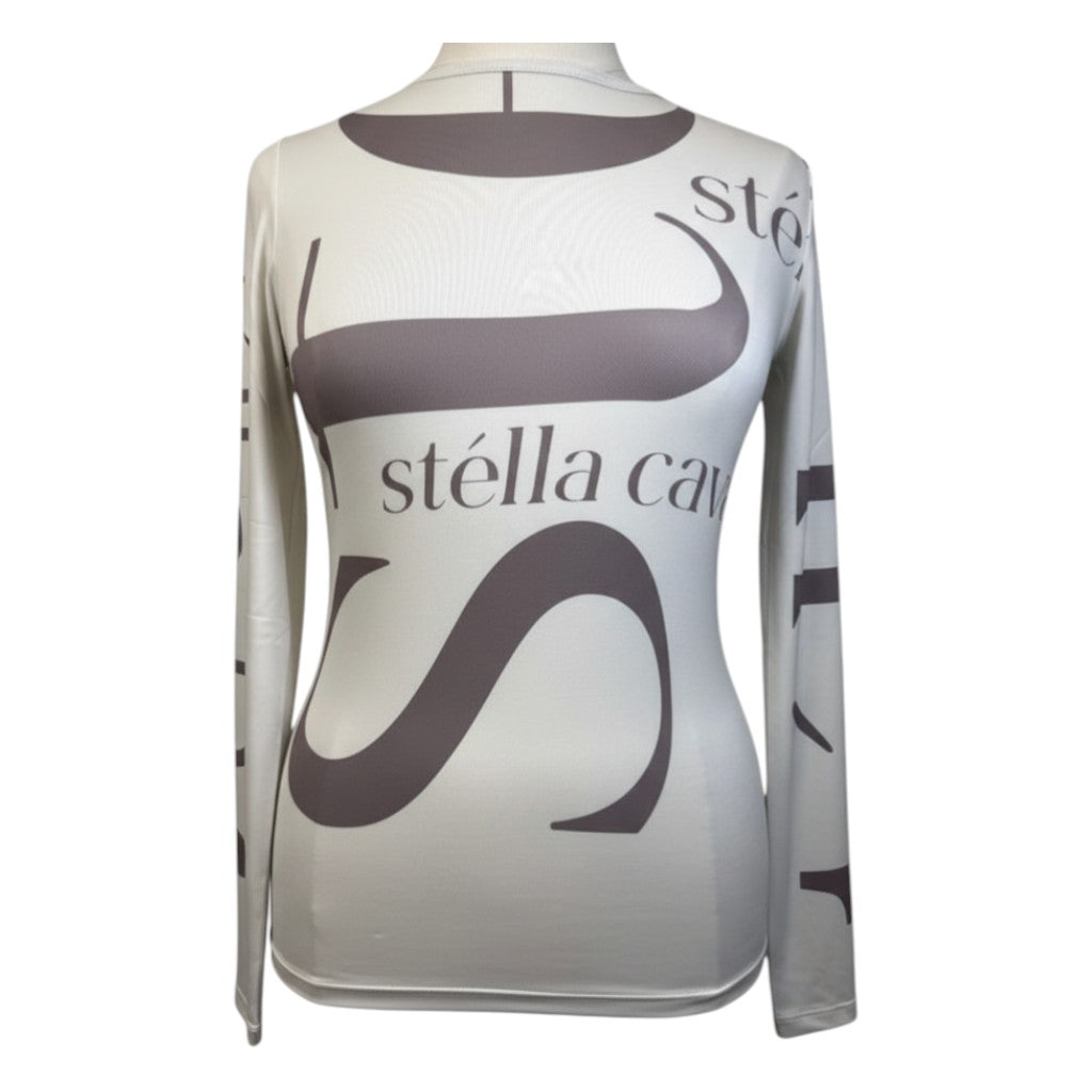 Stella Cavalla 'Cypher' Top in Neutral Monogram