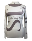 Stella Cavalla 'Cypher' Top in Neutral Monogram