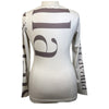 Stella Cavalla 'Cypher' Top in Neutral Monogram