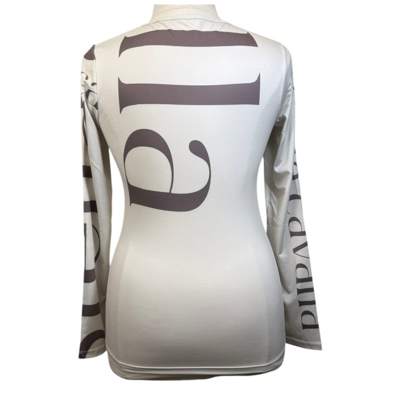 Stella Cavalla 'Cypher' Top in Neutral Monogram