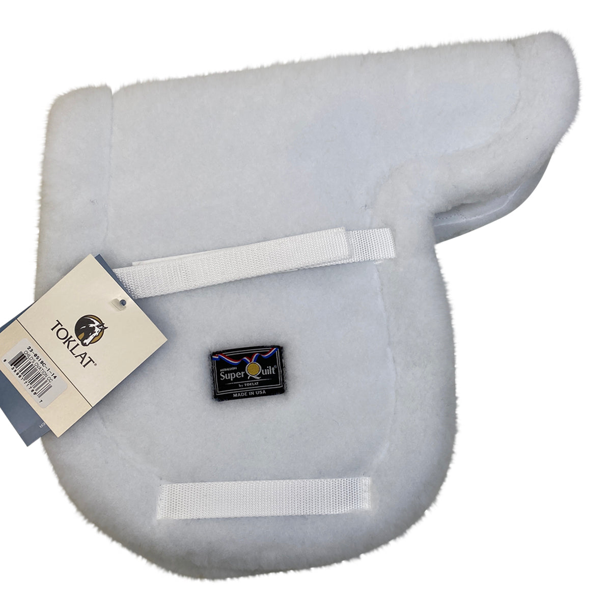 Toklat SuperQuilt Children's English Saddle Pad in White
