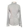 Cavalleria Toscana Guibert Shirt L/S in White/ Blue Stripes