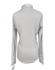 Cavalleria Toscana Guibert Shirt L/S in White/ Blue Stripes