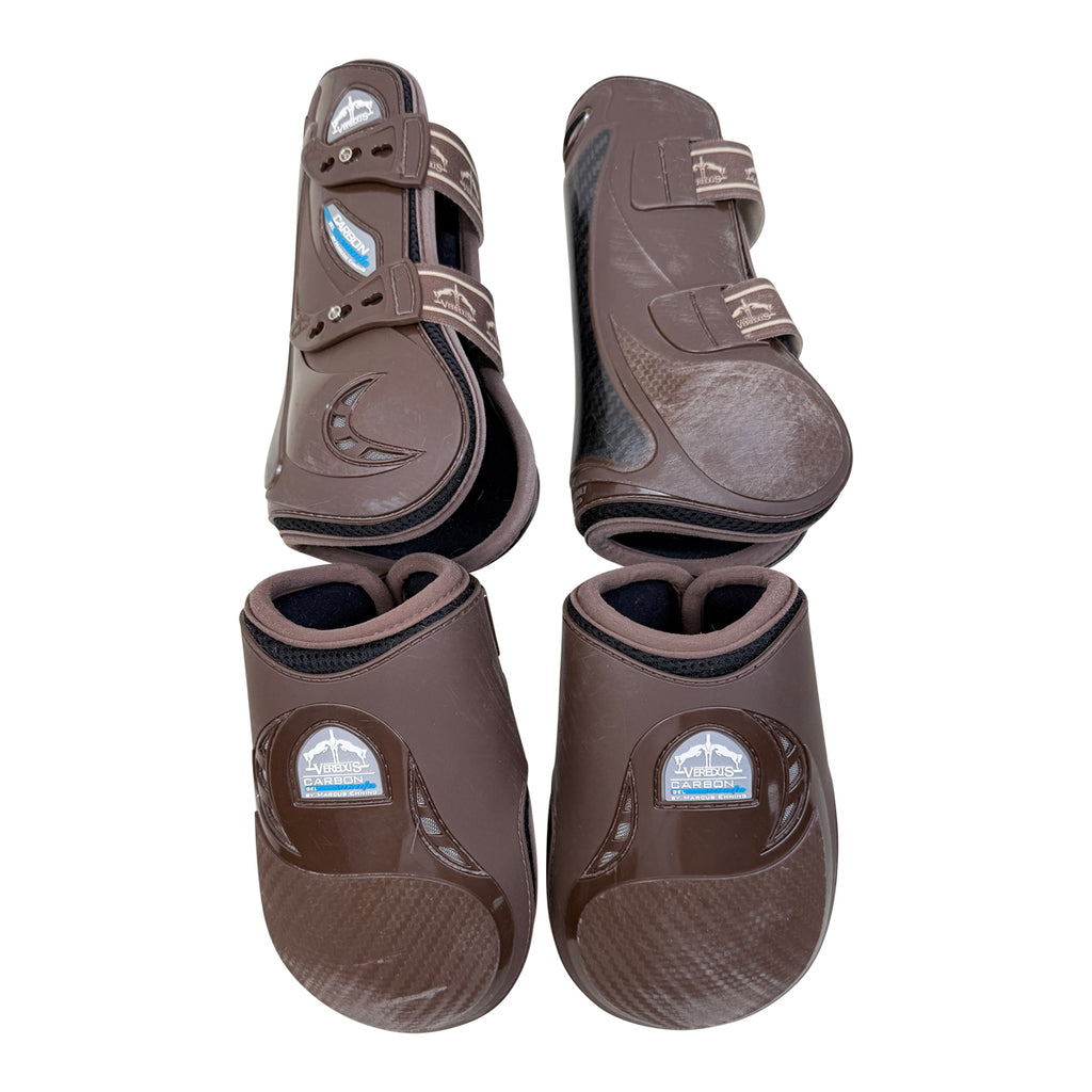 Veredus Carbon Gel Vento Boots Set in Brown - Medium