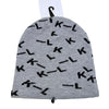 Kingsland 'Gianni' Knitted Hat in Dark Grey Melange 