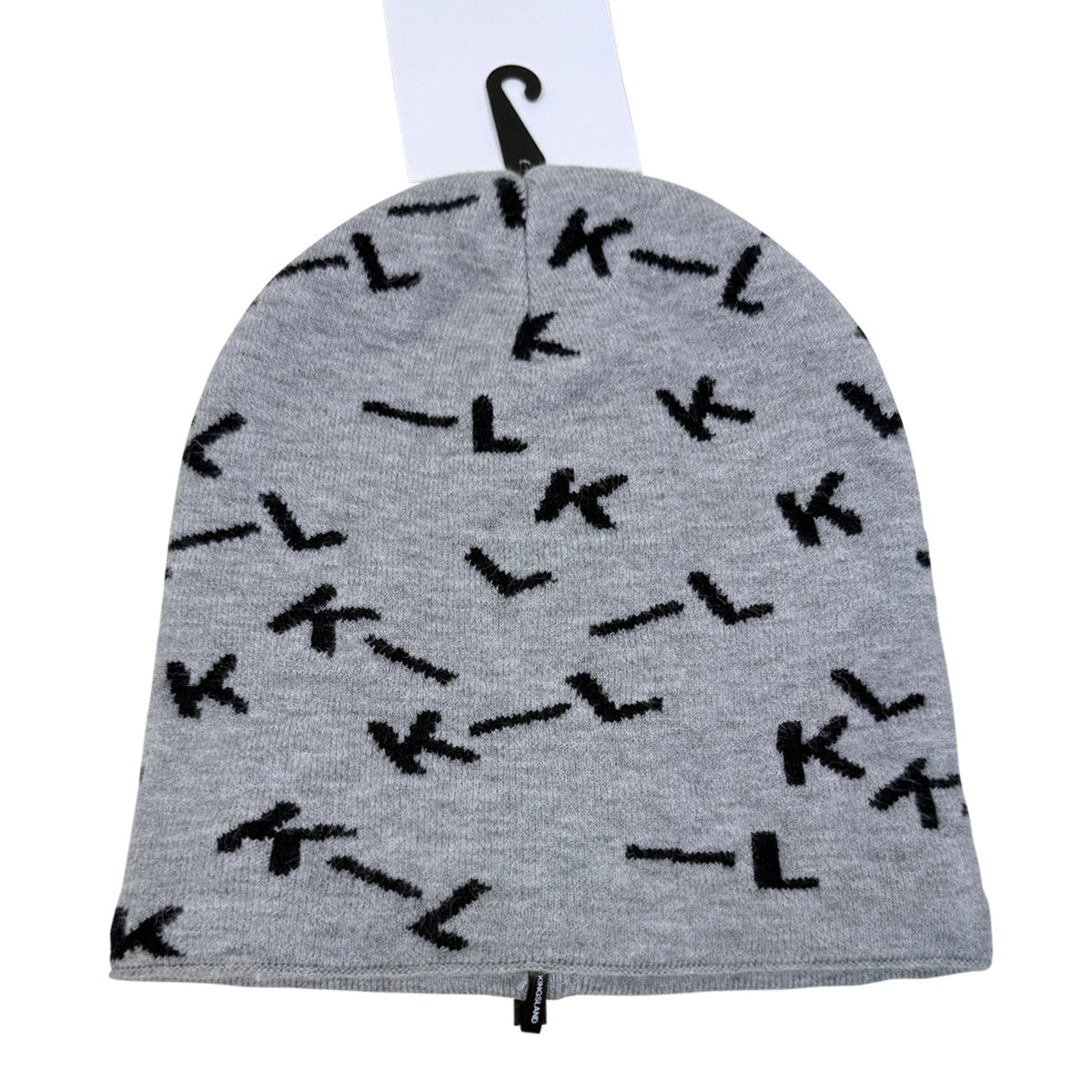 Kingsland &#39;Gianni&#39; Knitted Hat in Dark Grey Melange 