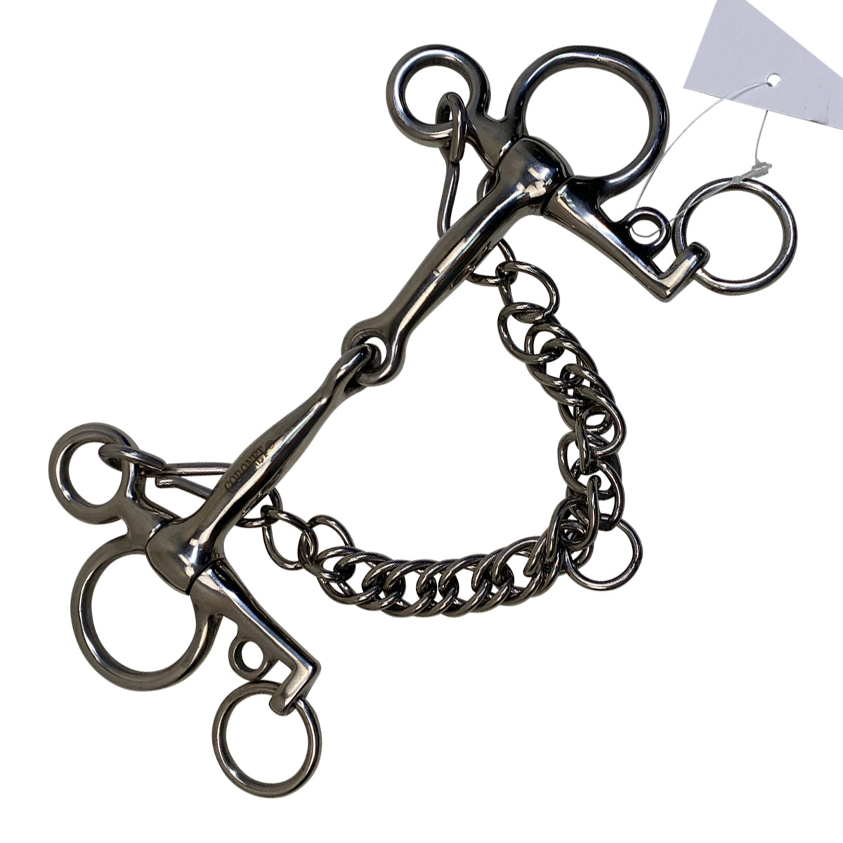 Coronet Tom Thumb Single Joint Mouth Pelham Bit in Stainless Steel