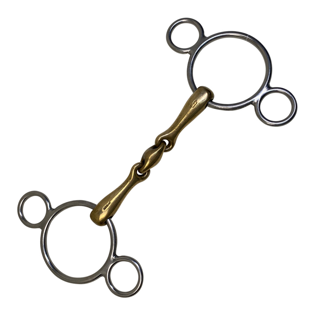 Herm Sprenger 'Vienna' Elevator Lozenge Link Bit in Aurigan - 5.5"