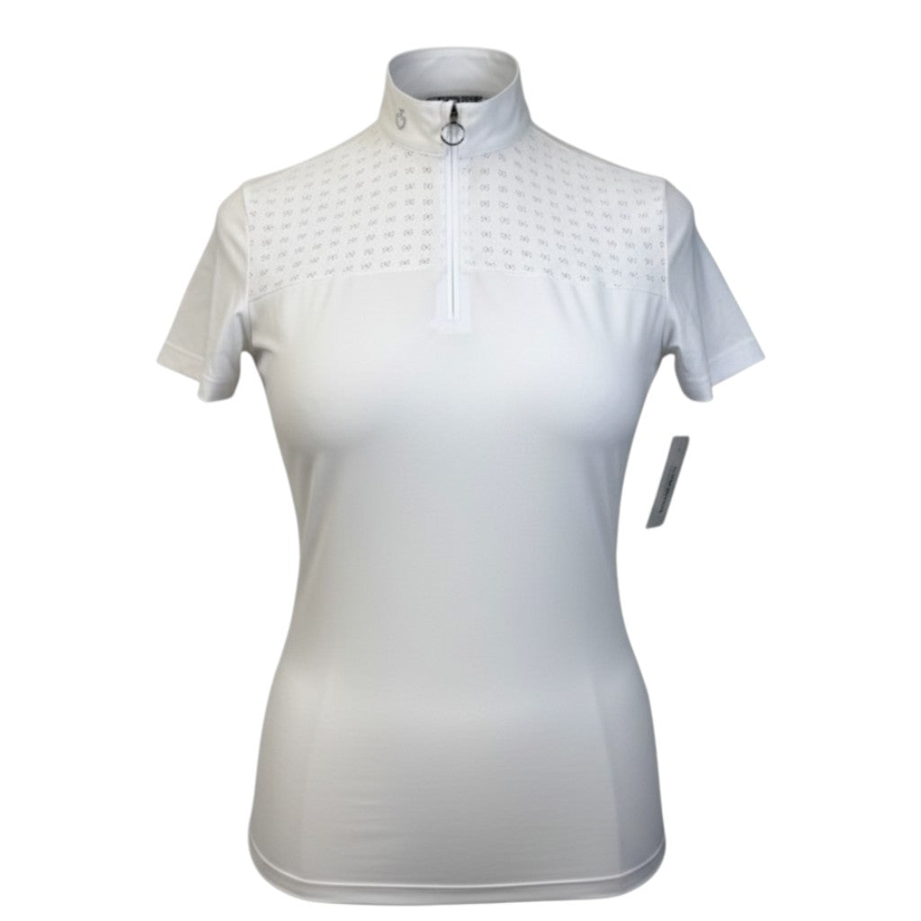 Cavalleria Toscana Short Sleeve Floral Shirt in White