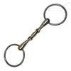 Loose Ring Bit Double Jointed in German Silver - 5"