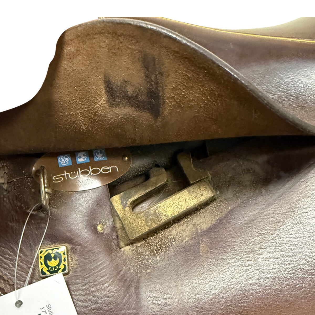 Stubben 'Siegfried' AP Saddle in Brown