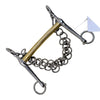 Neue Schule Lightweight Mors L’Hotte Weymouth Bit in Gold/Stainless Steel