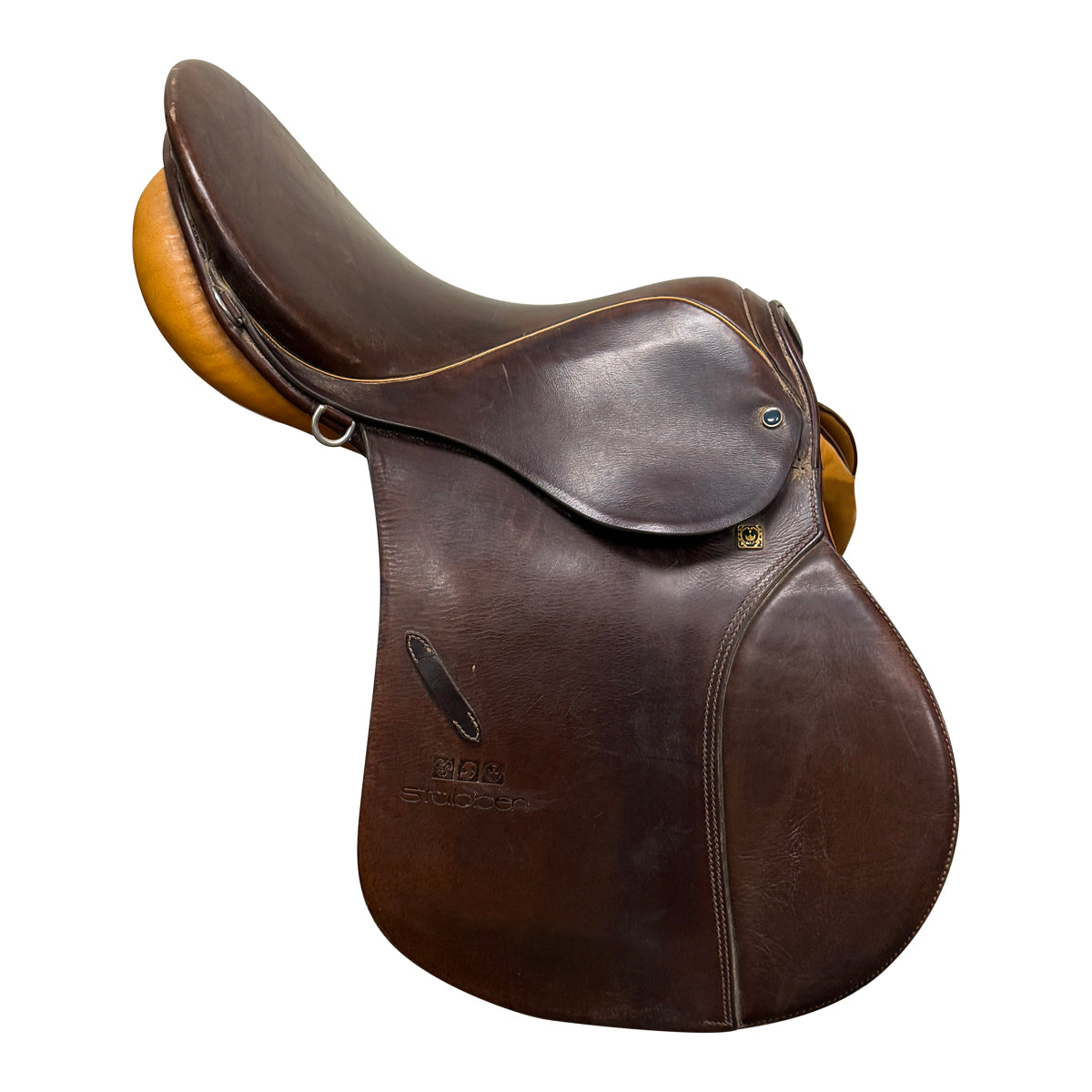Stubben 'Siegfried' AP Saddle in Brown