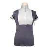 For Horses 'Aria' Technical Show Shirt in Grey/White