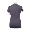 For Horses 'Aria' Technical Show Shirt in Grey/White