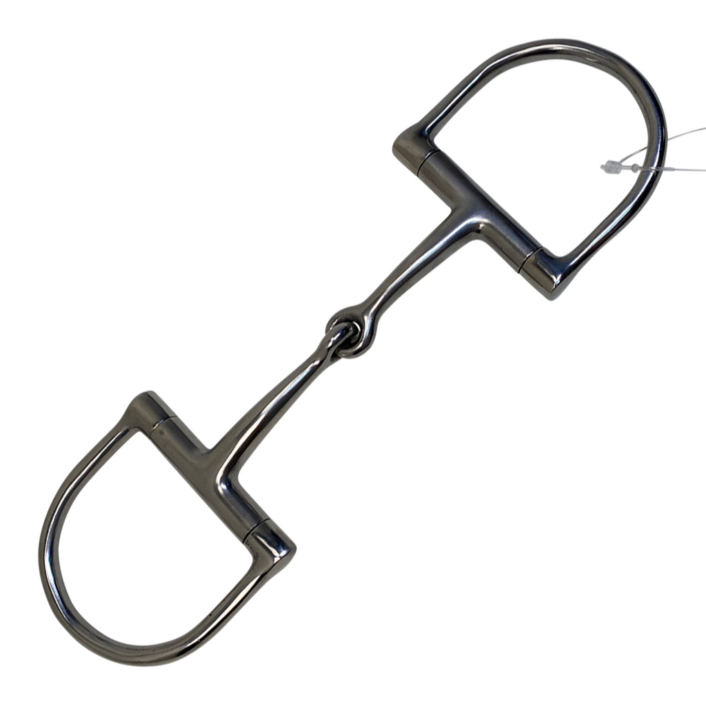 D-Ring Pony Single Joint Snaffle in Stainless Steel - 4"