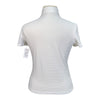 FITS Waffle Tech Show Shirt in White - Women's Small