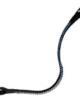 PS of Sweden Crystal Browband in Black/Sapphire