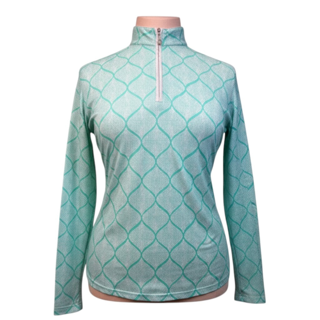 SanSoleil Sun Shirt in Seafoam Scale