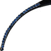 PS of Sweden Crystal Browband in Black/Sapphire
