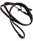 Henri de Rivel Pro Mono Crown Bridle w/Flash & Laced Reins in Brown