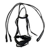 Otto Schumacher Flash Bridle w/ Webbed Reins in Black