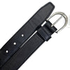 Tory Leather Stirrup Belt in Black - Women's Medium