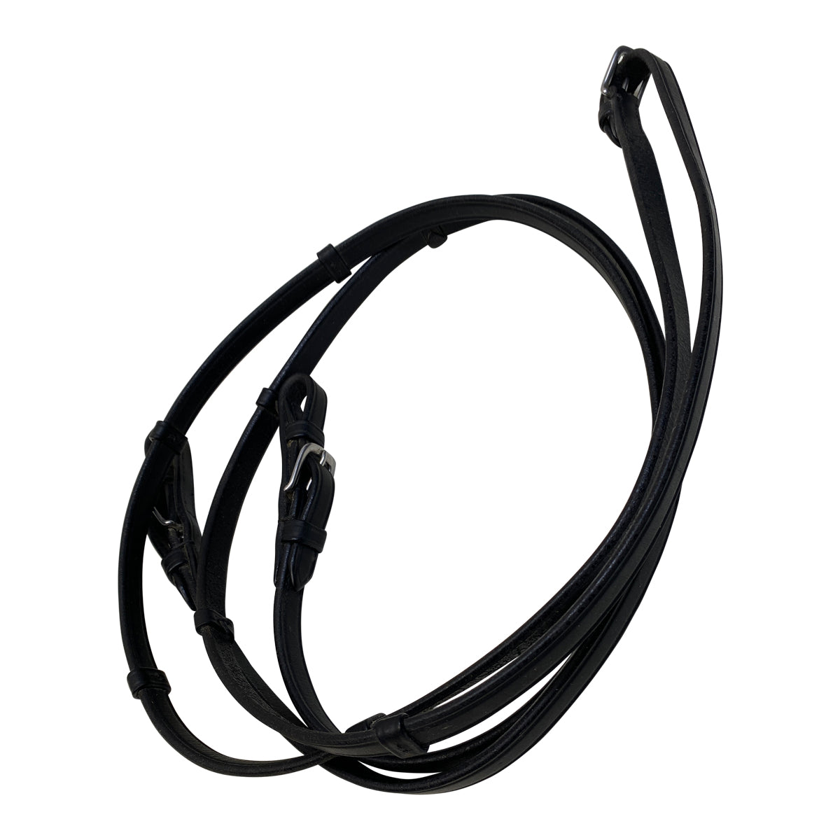 Otto Schumacher Flash Bridle w/ Webbed Reins in Black