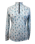 SanSoleil Sun Shirt in Blue Martinis