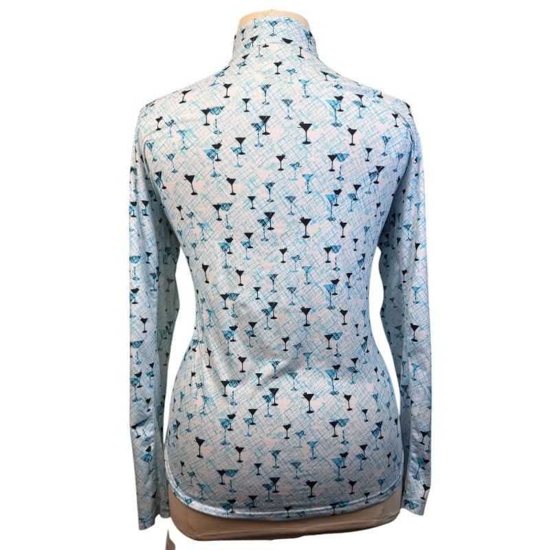 SanSoleil Sun Shirt in Blue Martinis