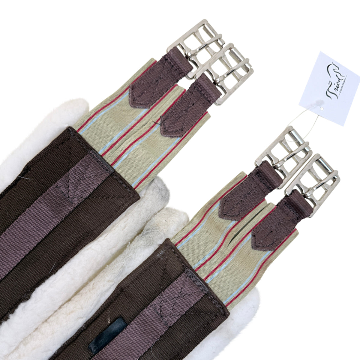 SmartPak Dri-Lex Fleece Girth in Brown