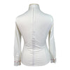 Horse Pilot 'Aerial' Show Shirt in White w/Pink
