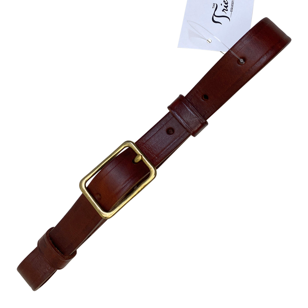 Leather Replacement Halter Chin Strap in Chestnut