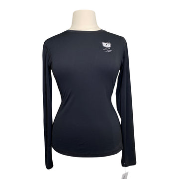 Asmar Equestrian Sustainable Logo Tee in Black