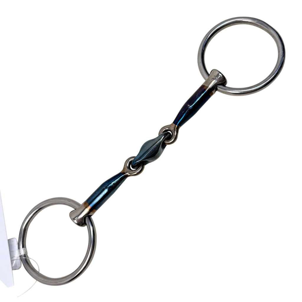 Trust Sweet Iron Loose Ring Bradoon Elliptical Bit in Sweet Iron