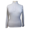 Samshield 'Aloise' Long Sleeve Competition Shirt in White