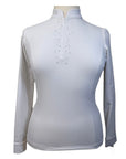 Samshield 'Aloise' Long Sleeve Competition Shirt in White