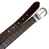 Noble Outfitters Back-to-Back Reversible Belt in Black/Brown Snakeskin - Small