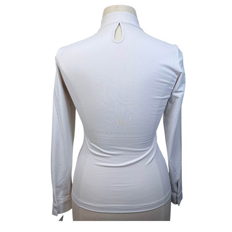 Samshield 'Aloise' Long Sleeve Competition Shirt in White