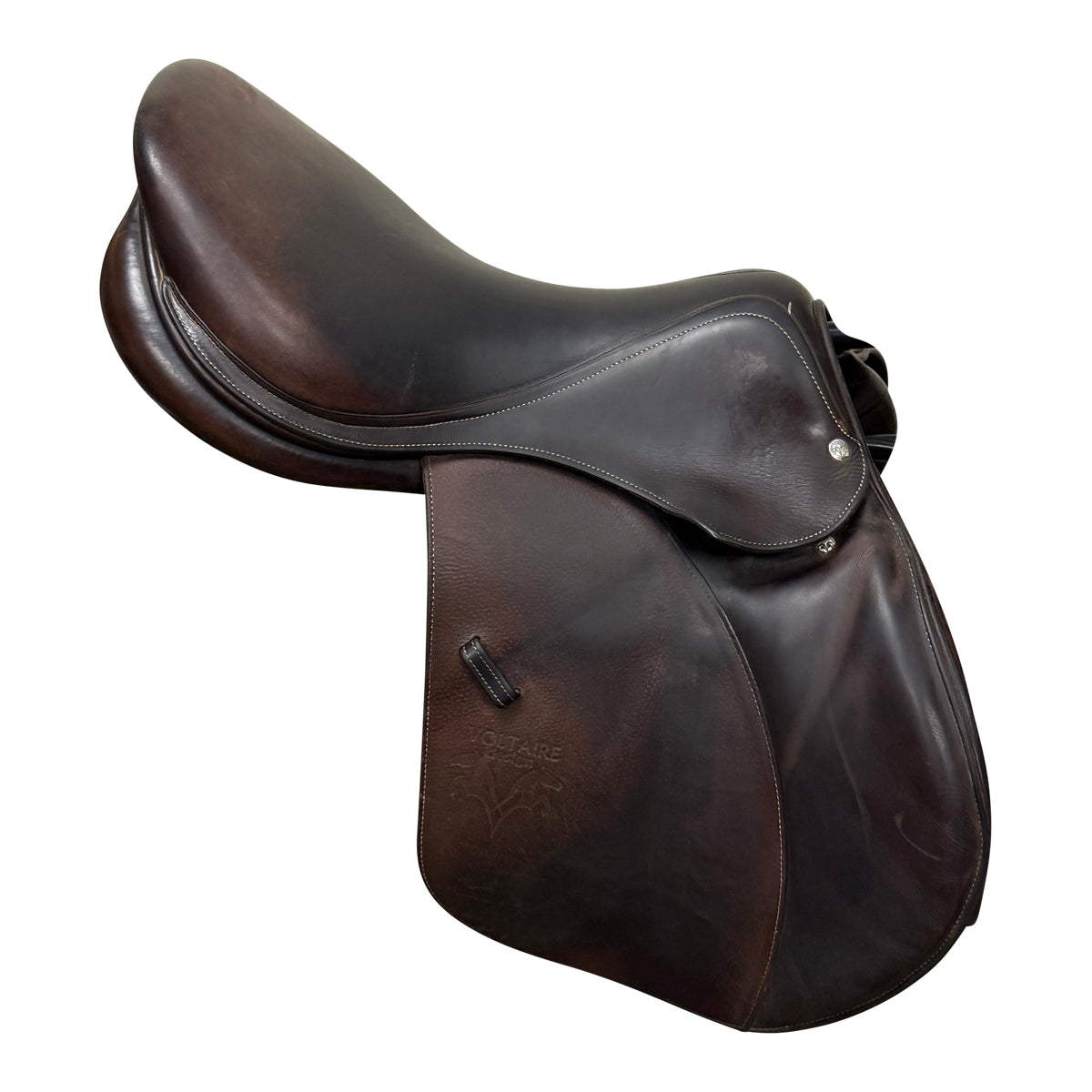 Voltaire 2018 Palm Beach Saddle in Chocolate