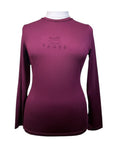 Fager 'Ida' Long Sleeve Shirt in Burgundy