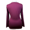 Fager 'Ida' Long Sleeve Shirt in Burgundy
