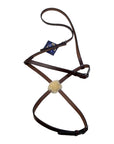 Ovation Raised Figure 8 Noseband w/o Rings in Australian Nut