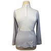 RJ Classics 'Liv' Long Sleeve Show Shirt in Blue Bits