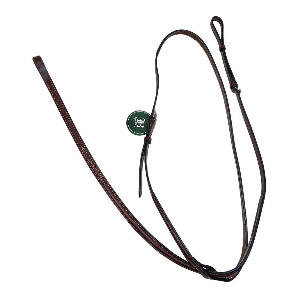 Beval Fancy Raised Standing Martingale in Brown