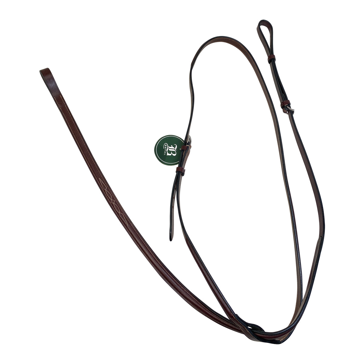 Beval Fancy Raised Standing Martingale in Brown