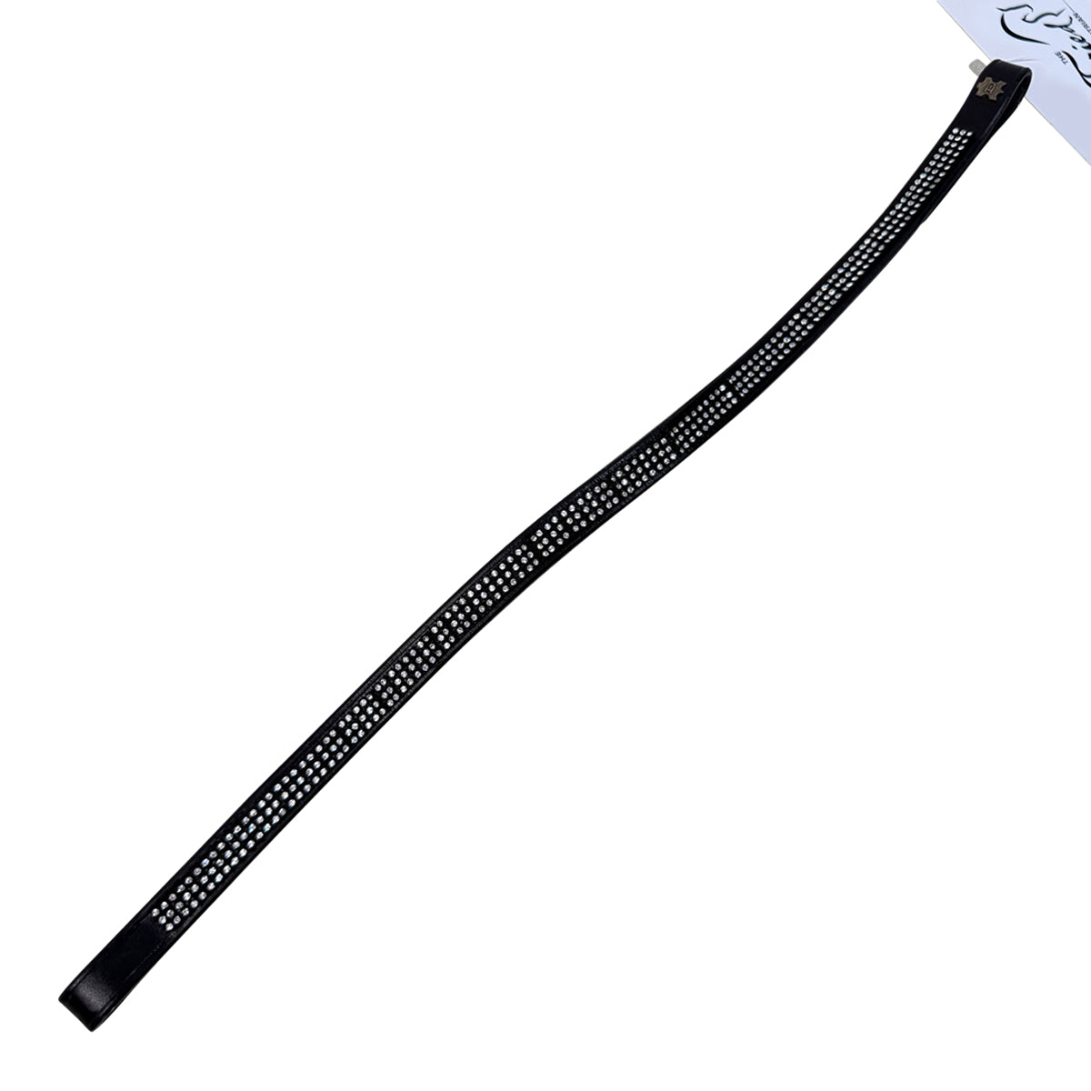 Doebert Crystal Browband in Black/Crystal - Full