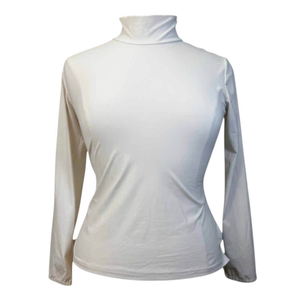 Callidae 'The Turtleneck' Long Sleeve Shirt in White