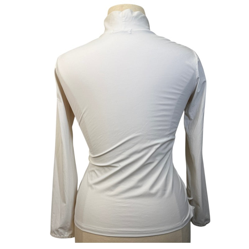 Callidae 'The Turtleneck' Long Sleeve Shirt in White