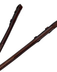 KL Select Red Barn 'Sovereign' Bridle w/Laced Reins in Brown
